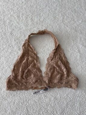 FP Intimately Lace Halter Bralette